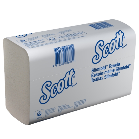 Immagine di 5856 ASCIUGAMANO SCOTT SLIMFOLD PIEGATO A Z 1 VELO