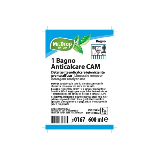 Immagine di ETICHETTA PER SISTEMA DI DILUIZIONE PER 1 BAGNO ANTICALCARE