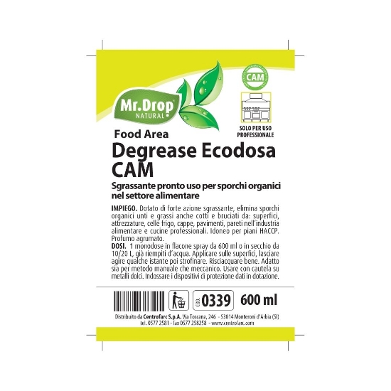 Immagine di ETICHETTA PER SISTEMA DI DILUIZIONE PER MULTI DEGREASE CAM SPC