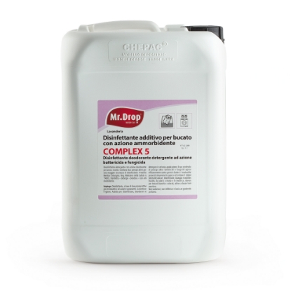Immagine di COMPLEX5 DISINFETTANTE AMMORBIDENTE BUCATO lt.10 