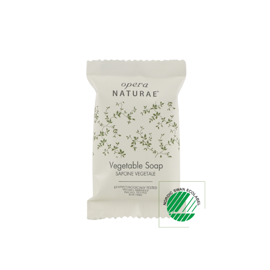 Immagine di SAPONE MASSAGGIANTE IN INVOLUCRO DI CARTA OPERA NATURAE NORDIC ECOLABEL gr.20