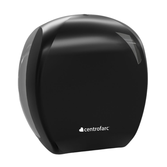 Immagine di DISPENSER NERO CARTA IGIENICA MINI JUMBO
