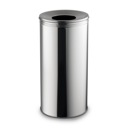 Immagine di PATTUMIERA IN ACCIAIO INOX 430 LUCIDO lt.45