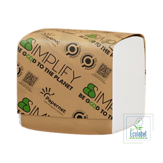 Immagine di CARTA IGIENICA INTERCALATA 2 VELI CARBON NEUTRAL ECOLABEL