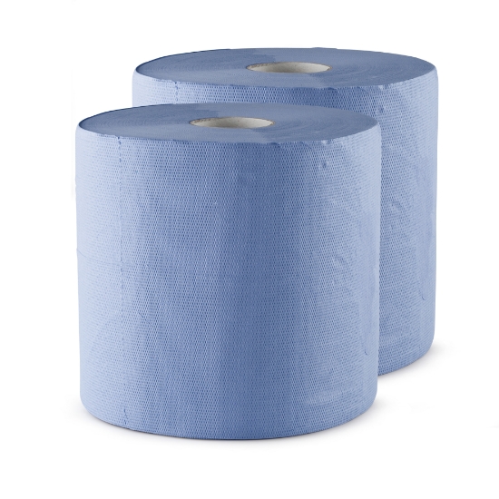 Immagine di BOBINA BLU IN PURA CELLULOSA 3 VELI 