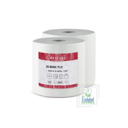 Immagine di BOBINA TUC IN CELLULOSA 2 VELI ECOLABEL