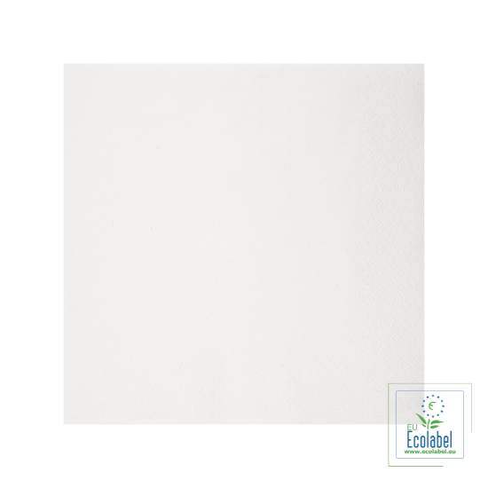Immagine di TOVAGLIOLO BIANCO 3 VELI 38x38cm ECOLABEL