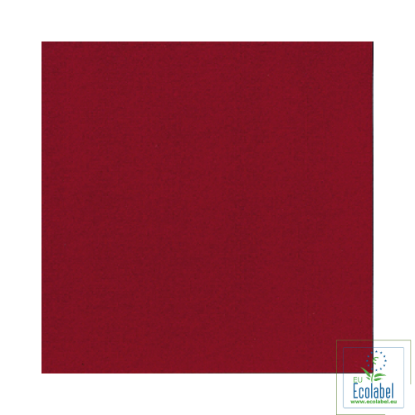 Immagine di TOVAGLIOLO MICROINCOLLATO BORDEAUX ECOLABEL 38x38cm