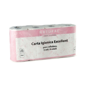 Immagine di CARTA IGIENICA EXCELLENT PURA CELLULOSA 3 VELI ECOLABEL