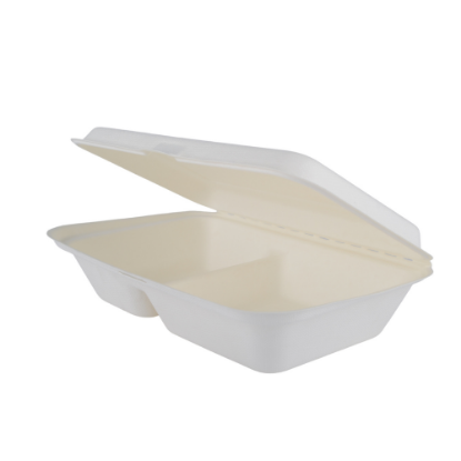 Immagine di SCATOLA IN BAGASSA 2 SCOMPARTI ml.850 25x16x4,8cm