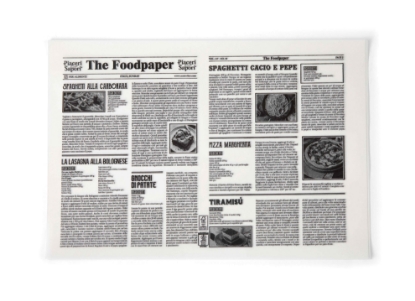 Immagine di CARTA ANTIGRASSO GIORNALE BIANCA 25x37cm gr.45