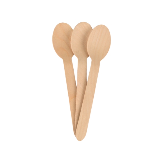 Immagine di CUCCHIAIO LEGNO CERATO 160mm