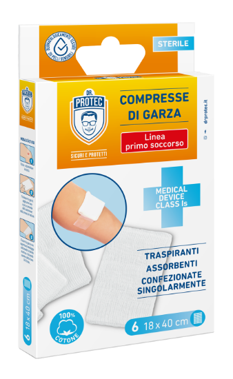 Immagine di COMPRESSE DI GARZA 18x40cm