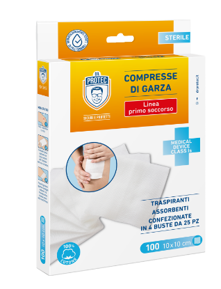 Immagine di COMPRESSE DI GARZA 10x10cm
