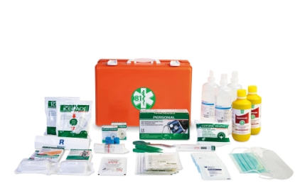 Immagine di VALIGIA CON PACCO MEDICAZIONE CON STAFFA A MURO