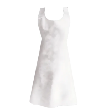 Immagine di GREMBIULE BIANCO IN TNT 82x100cm