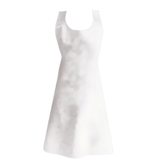 Immagine di GREMBIULE BIANCO IN TNT 82x100cm