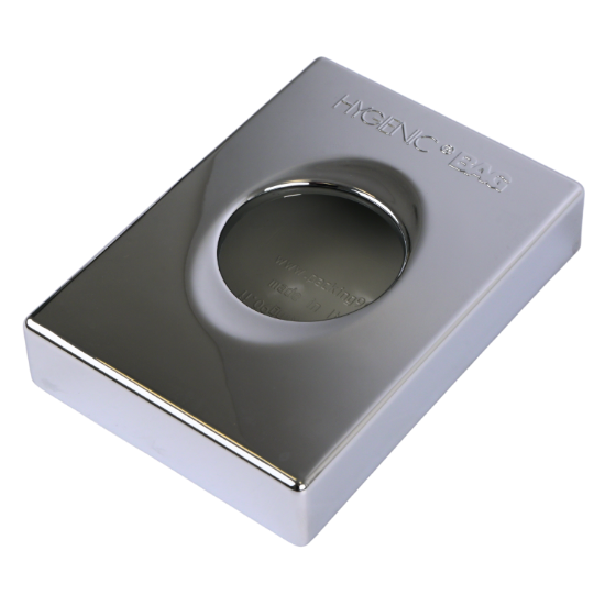 Immagine di DISPENSER SACCHETTI IGIENICI IN PLASTICA CROMATA