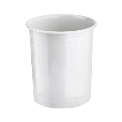 Immagine di ART.565 CESTINO BAGNO BIANCO x ALBERGO lt.6