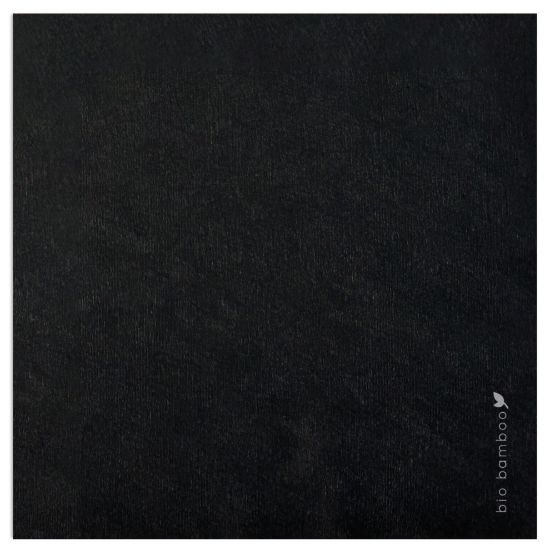 Immagine di TOVAGLIOLO BIO IN BAMBOO BLACK SUPREME/NERO 40x40cm