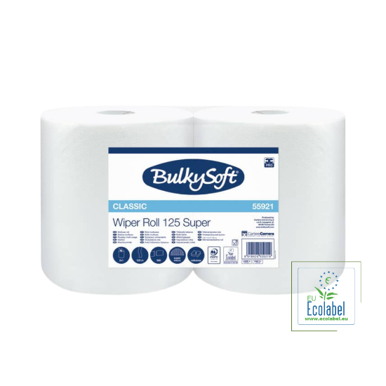 Immagine di ASCIUGATUTTO BULKYSOFT CLASSIC CELLULOSA 2 VELI ECOLABEL