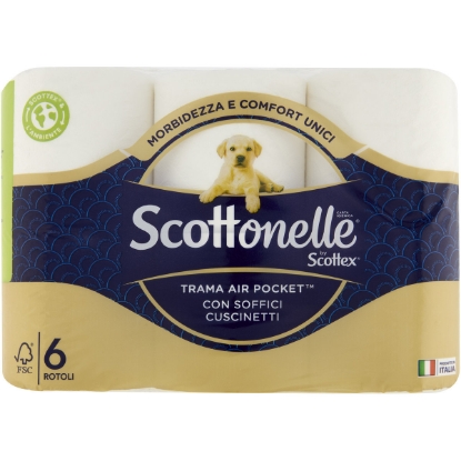 Immagine di 4041 CARTA IGIENICA SCOTTONELLE 2 VELI   