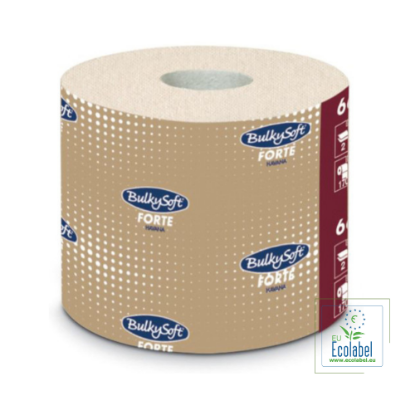 Immagine di CARTA IGIENICA FORTE HAVANA FASCETTATA 2 VELI ECOLABEL