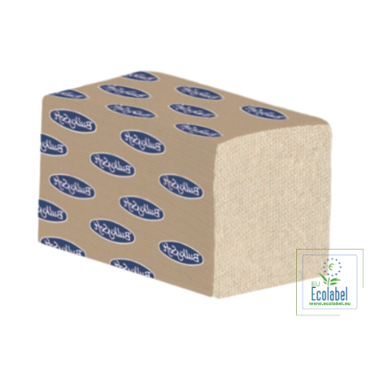 Immagine di TOVAGLIOLO BIO FORTE HAVANA ECOLABEL 2 VELI 21x16cm