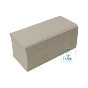 Immagine di ASCIUGAMANO AVANA A V IN CARTA RICICLATA 2 VELI ECOLABEL