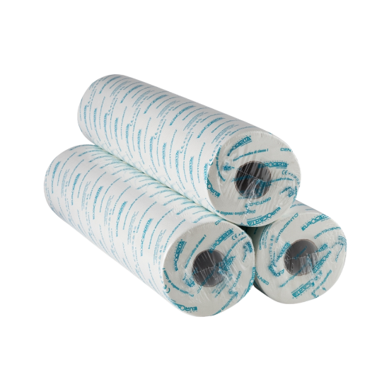 Immagine di LENZUOLINO MEDICO ECOLABEL PURA CELLULOSA MICROGOFFRATA cm 49.5x48   