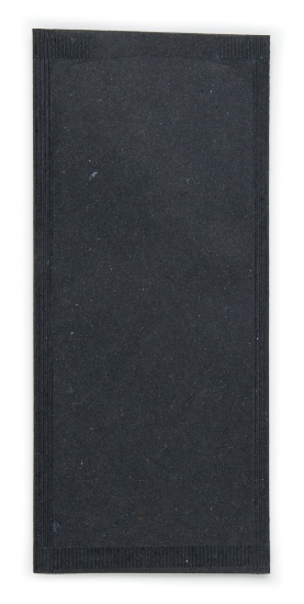 Immagine di BUSTA PORTAPOSATE CARTA PAGLIA NERO 11x25cm