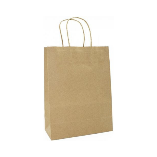 Immagine di BORSE CARTA AVANA CON MANIGLIA 26x13x41cm 