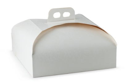 Immagine di SCATOLA TORTA BIANCO RAMAGE Ø21cm