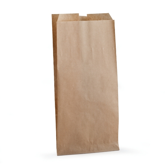Immagine di SACCHETTI KRAFT AVANA VERGATO 14x60cm