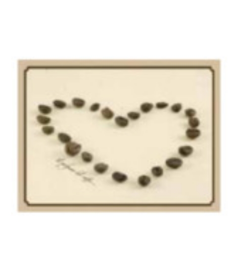 Immagine di TOVAGLIETTE CUORE DI CAFFE 30x40 