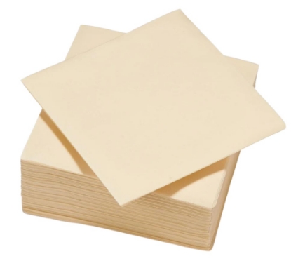 Immagine di TOVAGLIOLI AIRLAID LIGHT CHAMPAGNE 40x40cm