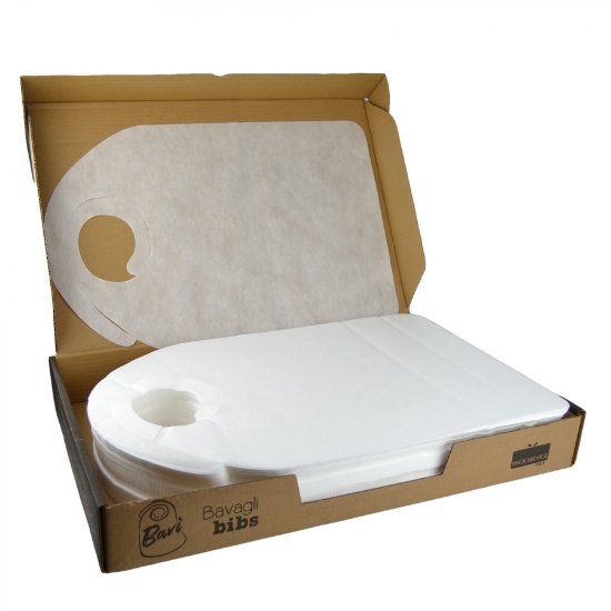 Immagine di BAVAGLIO BABY BIANCO 23x33cm