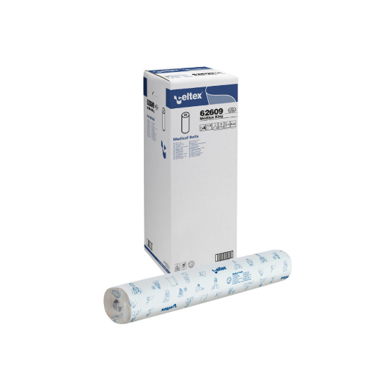 Immagine di LENZUOLINO MEDICO PURA CELLULOSA ECOLABEL 84cmx80mt