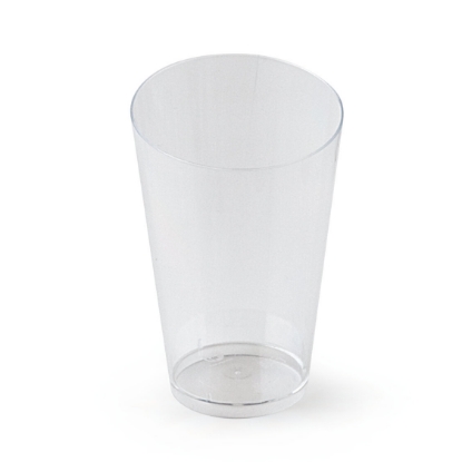 Immagine di 6005 BICCHIERE CONICO ALTO TRASPARENTE PS ml.75  