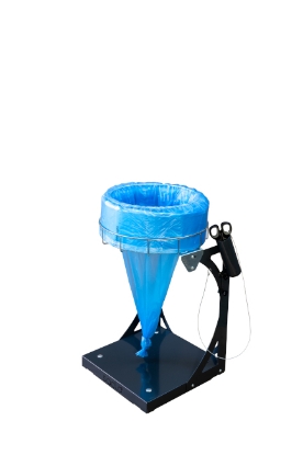 Immagine di PATTUMIERA RIFIUTI ROLLER MINI IN ACCIAIO Ø37cm