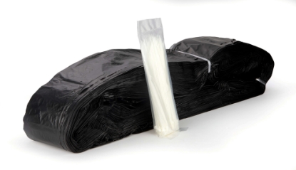Immagine di SACCO NERO POLIETILENE A 3 STRATI Ø37cmx110mt