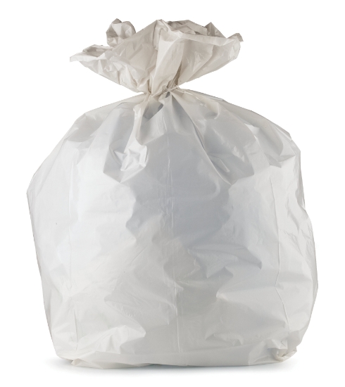 Immagine di SACCHI NU BIANCHI MDPE 23lt 19my 8,5gr 50x60cm