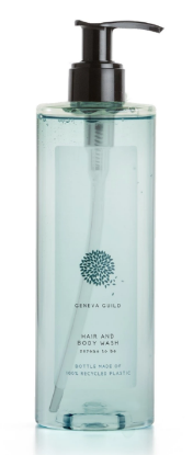 Immagine di FLACONE SHAMPOO DOCCIA GENEVA GUILD POMPA SVITABILE ml.380