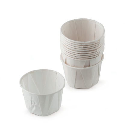 Immagine di MONOPORZIONE IN CARTA BIANCA ml.60  