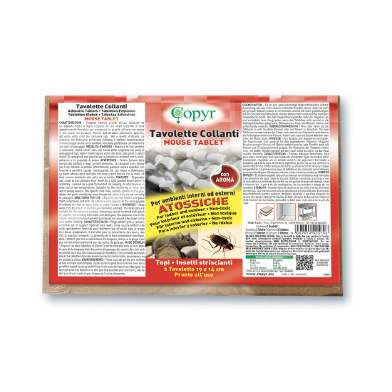 Immagine di TRAPPOLA COLLANTE MOUSE TABLET 