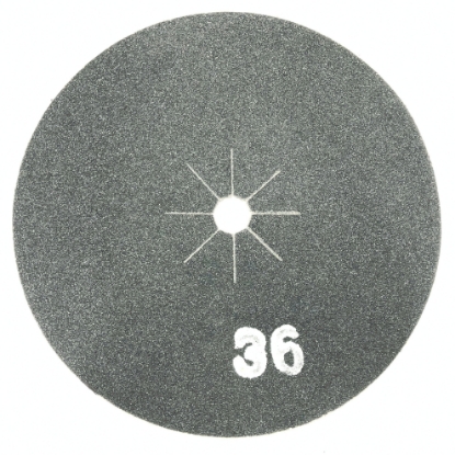 Immagine di DISCO CARTA ABRASIVA NERO 0/405 grana 36