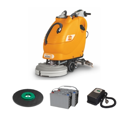 Immagine di KIT LAVASCIUGA RUBY 48 BLT (DISCO TRASCINATORE, BATTERIE E CB. ESTERNO)