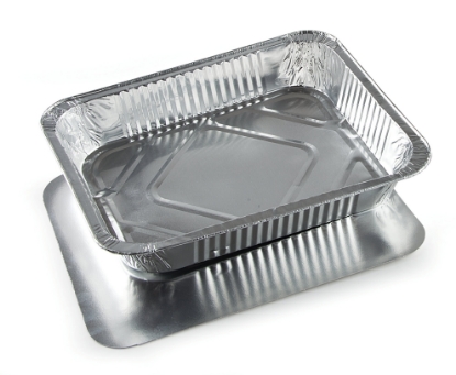 Immagine di R134G CONTENITORE ALLUMINIO BORDO A G 32,2x26,2x5cm 8 PORZ