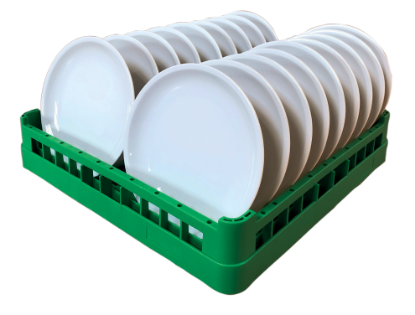 Immagine di 660312 - CESTELLO PIATTI 500x500xh100mm - BE002