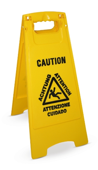 Immagine di SEGNALE PERICOLO "PAVIMENTO BAGNATO"